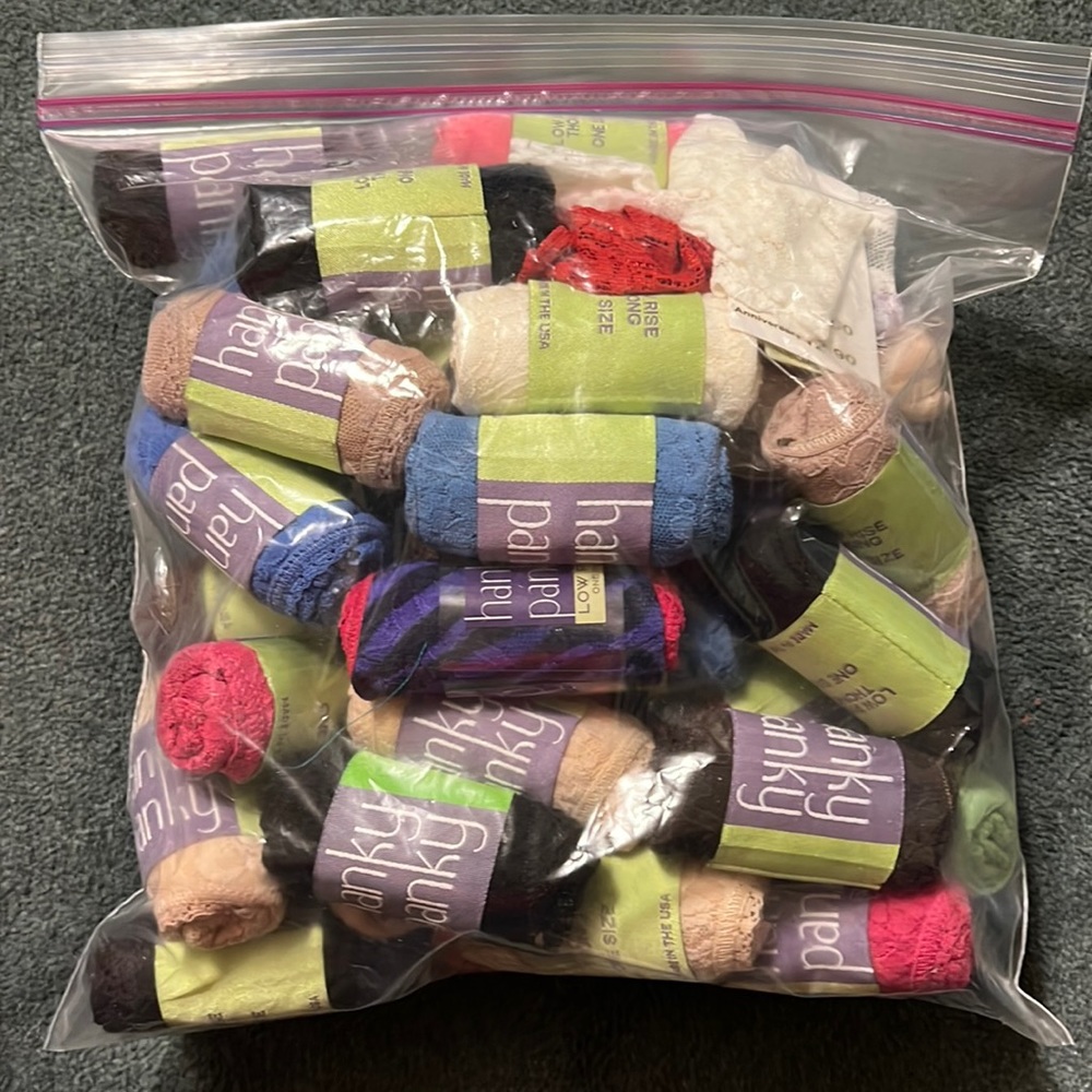 43 Hanky Panky Low-Rise Thongs - NWT